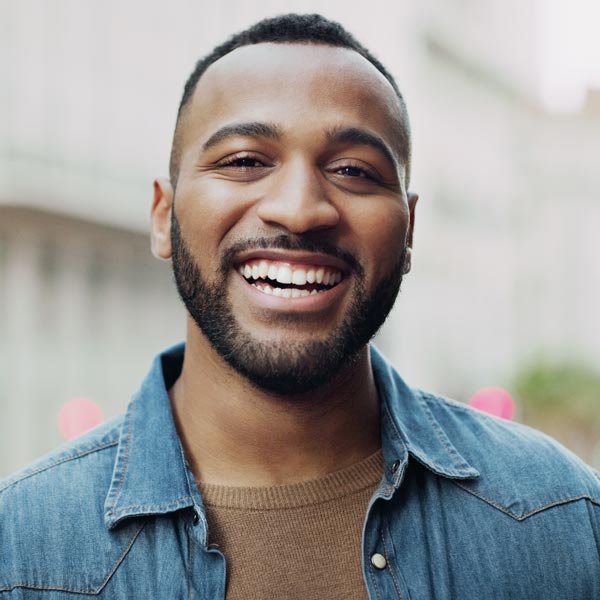 smiling young man